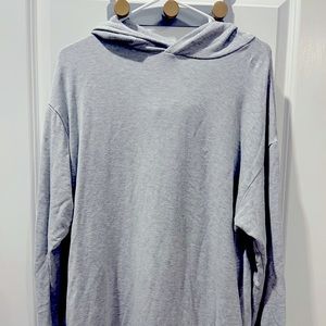Aerie Offline Boyfriend Hoodie in Grey